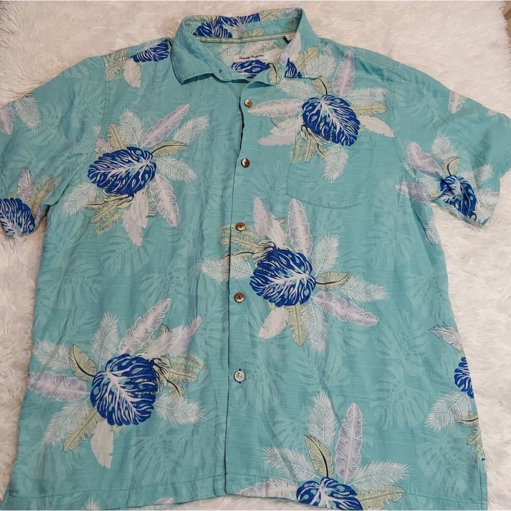 Tommy Bahama Silk Shirt (B01)‎